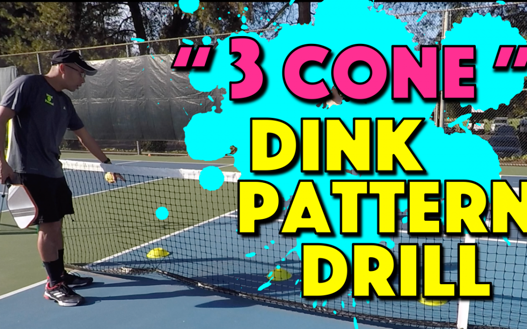“3 Cone” Dink Pattern Drill