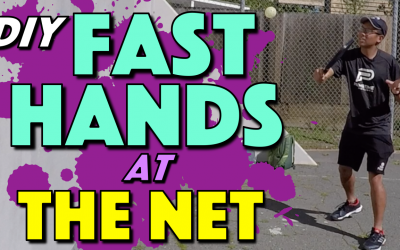 Fast Hands At The Net | Pickleball Volley Wall Drill