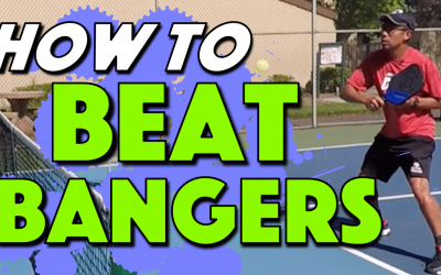 How To Beat Bangers | Defending Against Hard Hitters In Pickleball