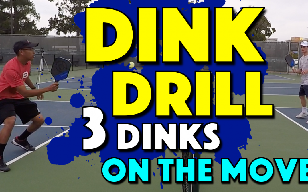Pickleball Dink Drill | Control Your Dinks While On The Move