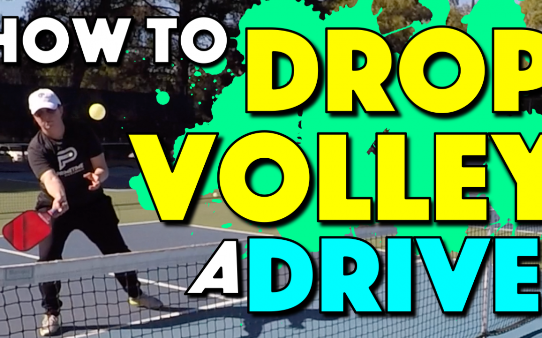 How To Hit A Drop Volley | A Great Shot Option When You Are Facing Bangers