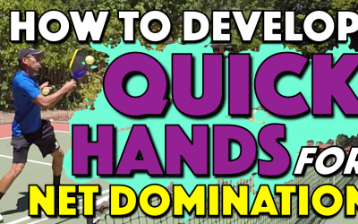 How To Develop Quick Hands For Net Domination