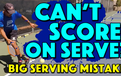 Can’t Score On Serve? | This Big Serving Mistake May Be The Reason