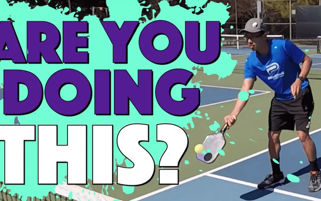 The #1 Beginner Pickleball Mistake Solved So That Your Dinks Stop Popping Up & Bouncing Too High
