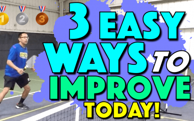 3 Easy Ways To Improve Your Pickleball Game