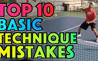 Top 10 Pickleball Stroke Technique Mistakes (& How To Clean Them Up If You’re Making Them)