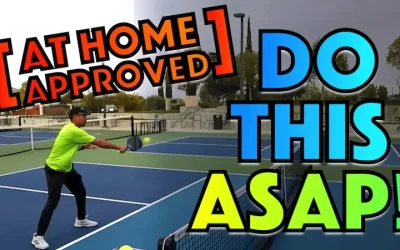 How To Develop Strong Pickleball Volleys & Control The Net