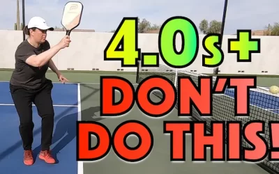 3 Pickleball Shots That Are Hurting Your Game (& Preventing You From Getting To 4.0+)
