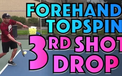 Topspin Forehand 3rd Shot Drop – How To Be Offensive With Your Drop (Advanced)