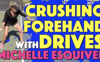 3 Key Tips To A Crushing Forehand Drive (by Pro Michelle Esquivel)