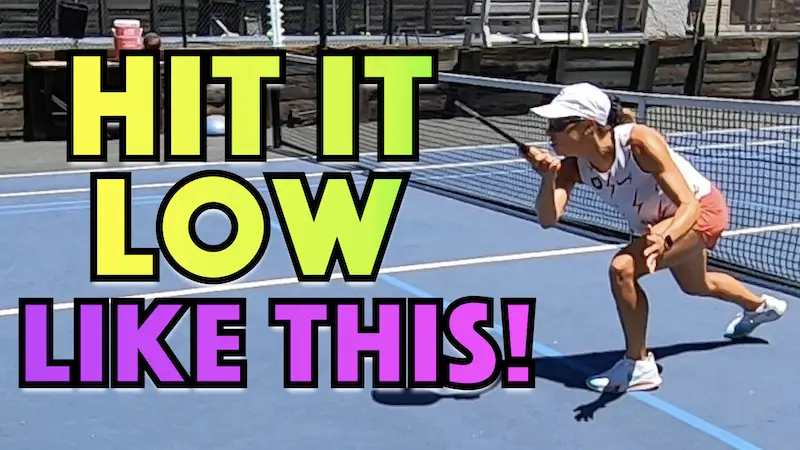 How To Keep The Ball Low In Pickleball (In 7 Simple Steps)