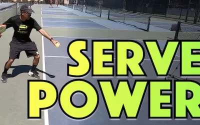How To Generate Effortless Power On Your Pickleball Serve