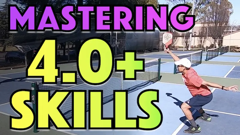 Top 4 Pickleball Drills To Master 4.0+ Skills