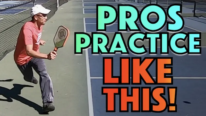 Pro Level Pickleball Practice