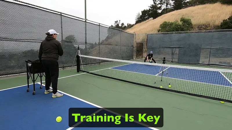 How to improve your reactive skills for pickleball