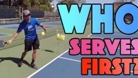Who Serves First In Pickleball